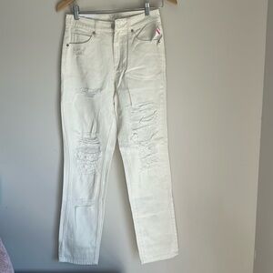 BP cream mom jeans size 25